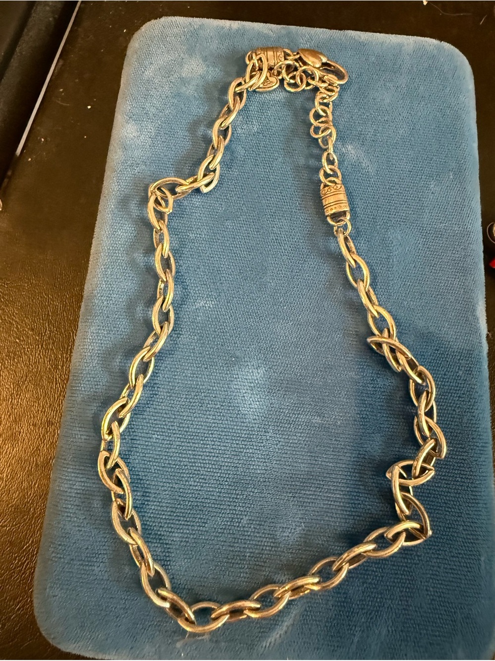 Brighton Gold-Tone Twisted Link Necklace
